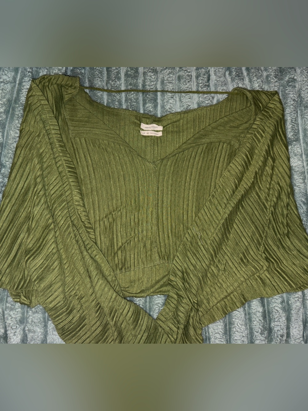 Urban Outfitters Green Crop Top